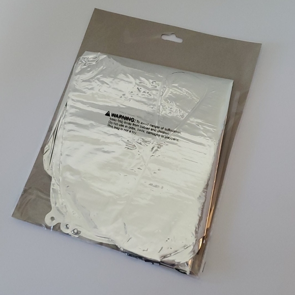 🆕️ FAREWELL Silver Foil Letter Balloon Banner Kit - Picture 6 of 6